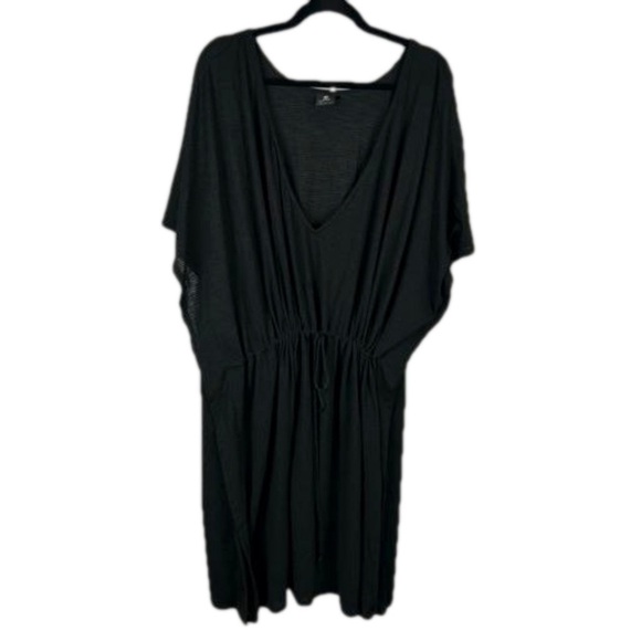 Sea Other - Sea Swimwear Black Longline Swim Coverup 4X